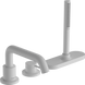 Смеситель на борт ванны HANSGROHE TECTURIS S 73447700, белый матовый 800004211 фото 1