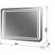 Зеркало для ванной ЮВВИС Duet 501501, Z-70 LED, хром 800001857 фото 2