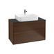 Тумба під раковину VILLEROY & BOCH FINION F10100PD, чорний 800005610 фото 2