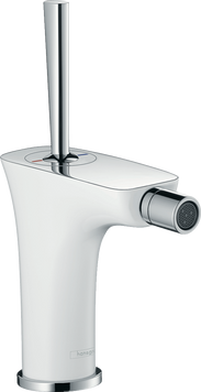 Смеситель для биде HANSGROHE PURAVIDA 15270400, хром с белым 13041 фото
