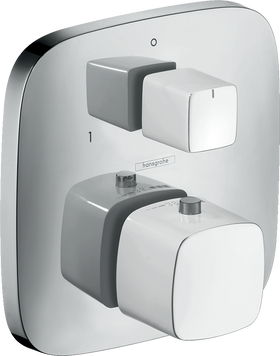 Термостат для ванны HANSGROHE PURAVIDA 15771400, хром с белым 13660 фото