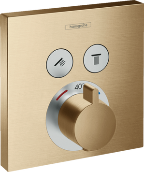 Термостат скрытого монтажа HANSGROHE SHOWERSELECT 15763140, бронза 73936 фото