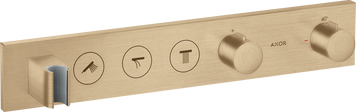 Модуль термостата AXOR SHOWER SOLUTIONS 18356140, Select 530/90, для 3 потребителей, скрытого монтажа, бронза 800005141 фото