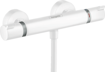 Смеситель с термостатом для душа HANSGROHE ECOSTAT 13116700, белый 71549 фото