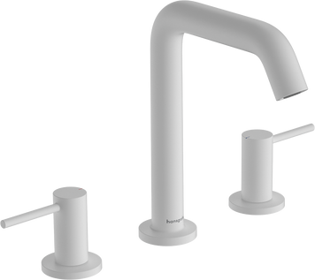 Смеситель для раковины с донным клапаном HANSGROHE TECTURIS S 73330700, белый матовый 800004062 фото