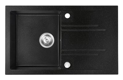Мийка кухонна FERRO MEZZO II DRGM48/78HA, 48x78 HA, сірий глянсовий 800002108 фото