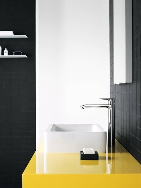 Змішувач для раковини у формі таза зі зливним гарнітуром HANSGROHE METRIS 31082000 24967 фото