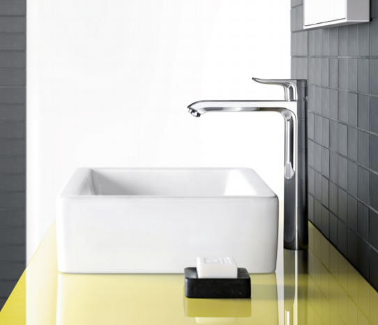 Змішувач для раковини у формі таза зі зливним гарнітуром HANSGROHE METRIS 31082000 24967 фото