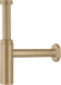 Сифон для раковини HANSGROHE 52105140, бронза сатин 68714 фото 1