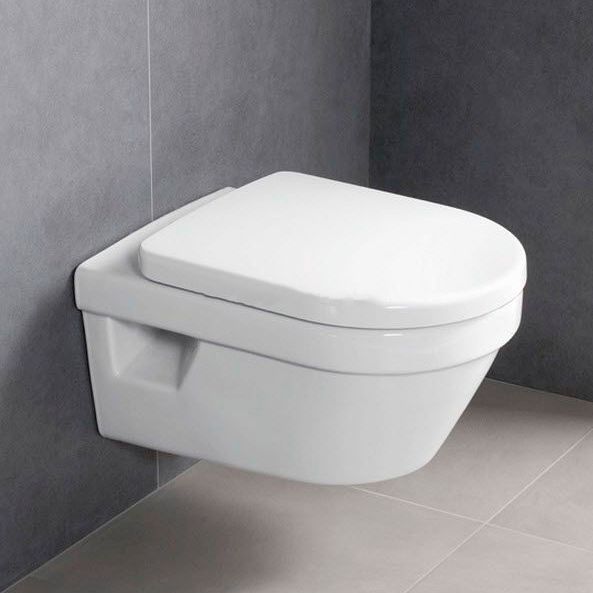 Унітаз підвісний VILLEROY & BOCH ARCHITECTURA 5684H101, з кришкою, білий 36504 фото