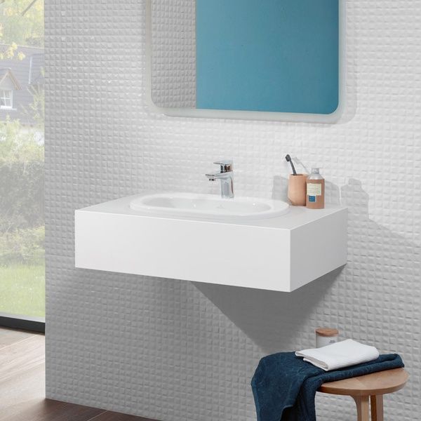 Умивальник накладний VILLEROY & BOCH O.NOVO 41615701, 56x40,5, білий 800005811 фото