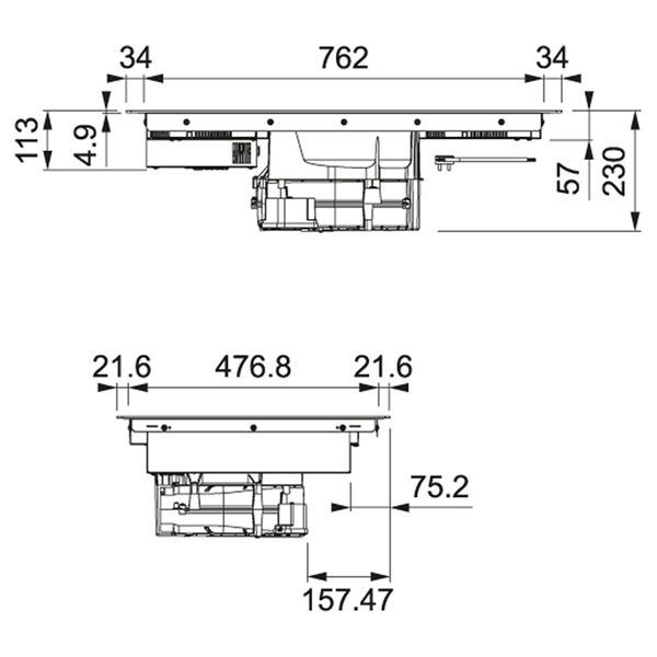 Індукційна варильна поверхня FRANKE Maris FMA 839 HI 340.0595.364 800006552 фото