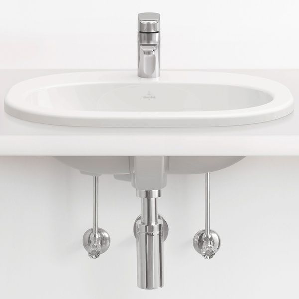 Умивальник накладний VILLEROY & BOCH O.NOVO 41615701, 56x40,5, білий 800005811 фото