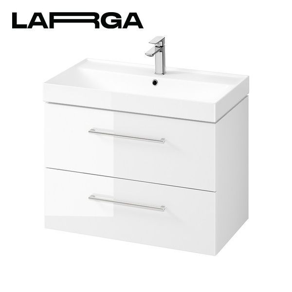 Тумба під умивальник CERSANIT LARGA S932-073, 80, білий 80000003047 фото