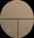 Переключатель на 3 потребителя СМ HANSGROHE SHOWER SELECT 15558140, шлифованная бронза 101449 фото 1