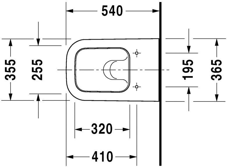 Унитаз подвесной DURAVIT HAPPY D.2 2221090000, 355х540 800006052 фото