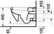 Унитаз подвесной DURAVIT HAPPY D.2 2221090000, 355х540 800006052 фото 3