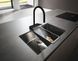 Смеситель для кухонной мойки с выдвижным душем HANSGROHE AQUNO SELECT M81 73831670, черный матовый 85321 фото 9