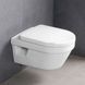 Унітаз підвісний VILLEROY & BOCH ARCHITECTURA 5684H101, з кришкою, білий 36504 фото 2