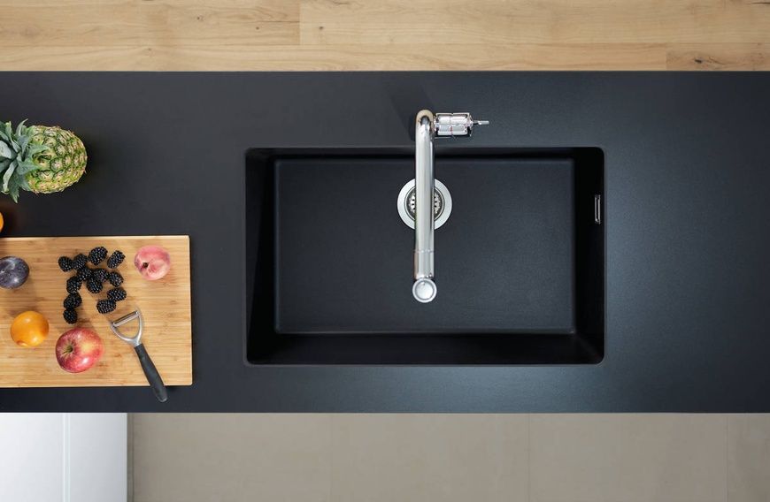 Кухонна мийка кам'яна HANSGROHE 43432170, чорний 84301 фото