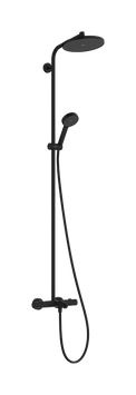 Душова система з термостатом для ванни HANSGROHE ACTIVERA 28871670, чорний матовий 100684 фото