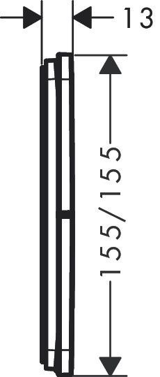 Переключатель потоков для душа HANSGROHE SHOWERSELECT COMFORT Q 15587140, бронза сатин 800004313 фото