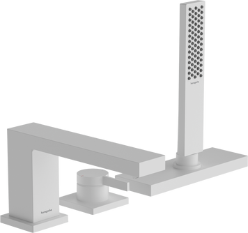 Смеситель на борт ванны HANSGROHE TECTURIS E 73443700, белый матовый 800004213 фото