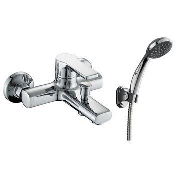 Змішувач для ванни RJ DUCT RBZ079-3, хром 58107 фото