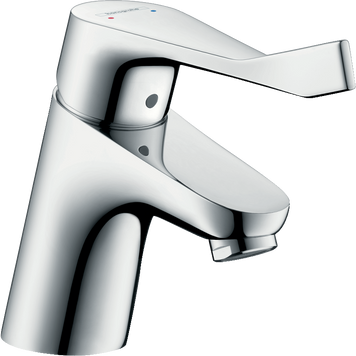 Смеситель для раковины с длинной рукояткой и донным клапаном HANSGROHE FOCUS 31910000 51861 фото