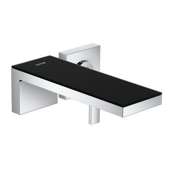 Смеситель для раковины AXOR MYEDITION 47060670, однорычажный, настенный, с изливом 221 мм, черный 800005342 фото