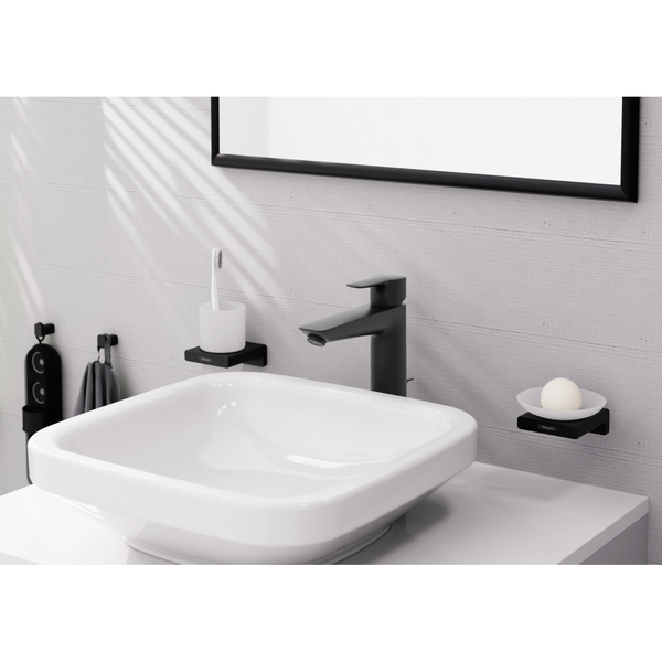 Змішувач для умивальника HANSGROHE MYSPORT 71112670, чорний матовий 94484 фото