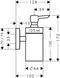 Диспенсер для рідкого мила HANSGROHE PURAVIDA 41503000 13657 фото 2