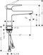 Смеситель для раковины HANSGROHE METROPOL 74502000 58656 фото 2
