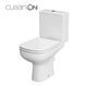 Унітаз підлоговий CERSANIT COLOUR K103-028, 575 CLEAN ON 011, білий 80000003301 фото 1