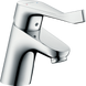 Смеситель для раковины с длинной рукояткой и донным клапаном HANSGROHE FOCUS 31910000 51861 фото 1