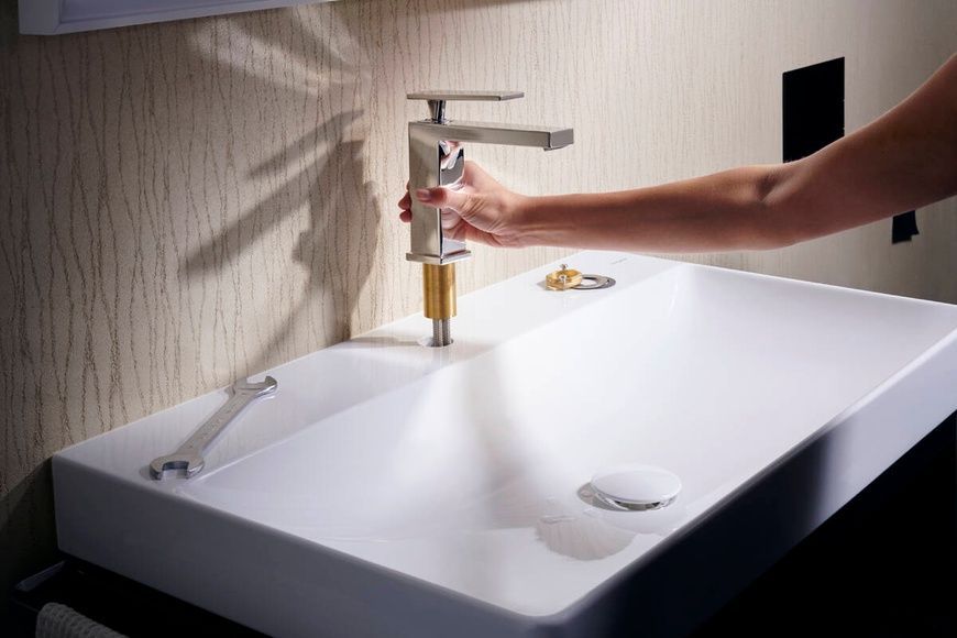 Змішувач для раковини HANSGROHE TECTURIS E 73011000 96948 фото