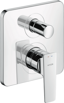 Смеситель для ванны AXOR CITTERIO E 36457000, однорычажный, скрытого монтажа, со встроенной защитной комбинацией EN1717 800004730 фото