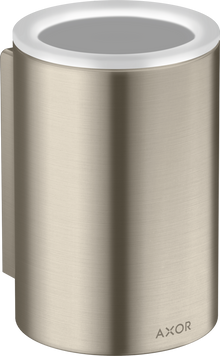 Стаканчик для зубных щеток AXOR UNIVERSAL CIRCULAR 42804820, настенный, никель 800005243 фото