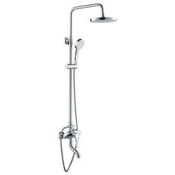 Душевая система со смесителем RJ TULIP RSZ081-3 63145 фото