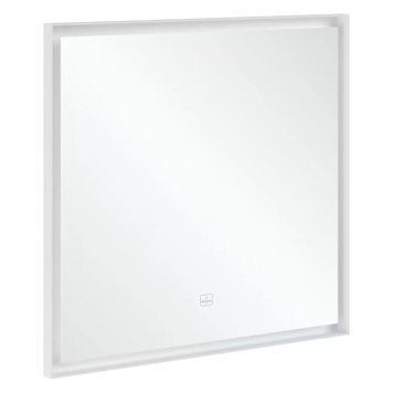 Зеркало настенное VILLEROY & BOCH SUBWAY 3.0 A4638000, с подсветкой, 80x75x4.75, белый матовый 95216 фото