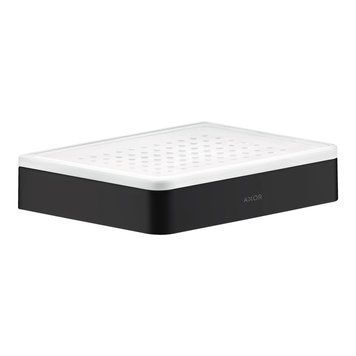 Мыльница/полка AXOR UNIVERSAL SOFTSQUARE 42803670, черный 800005393 фото