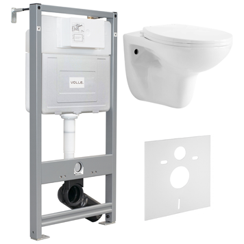Набор инсталляция VOLLE MASTER EVO с унитазом RJ FLIP Rimless 102840 фото