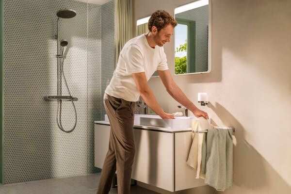 Ємність для рідкого мила HANSGROHE ADDSTORIS 41765000, хром 104170 фото