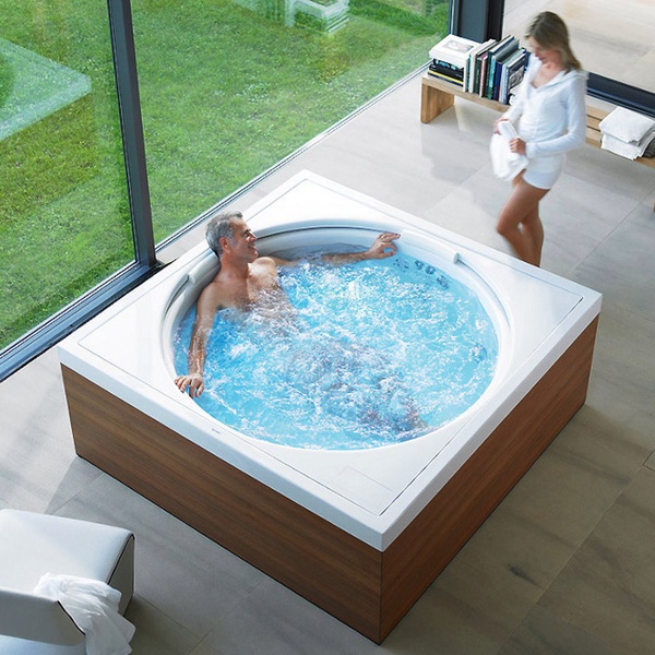 Ванна акрилова DURAVIT BLUE MOON 760143000CE1000, Combi-System E 140х140 59800 фото