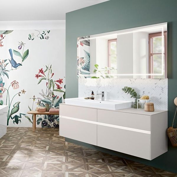 Умывальник накладной VILLEROY & BOCH COLLARO 4A331G01, 100x47, белый 800005763 фото
