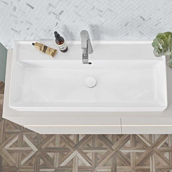 Умывальник накладной VILLEROY & BOCH COLLARO 4A331G01, 100x47, белый 800005763 фото