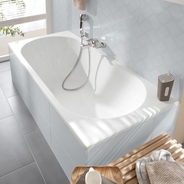 Ванна акрилова VILLEROY & BOCH O.NOVO UBA177CAS2V-01, 170x70, білий 48359 фото
