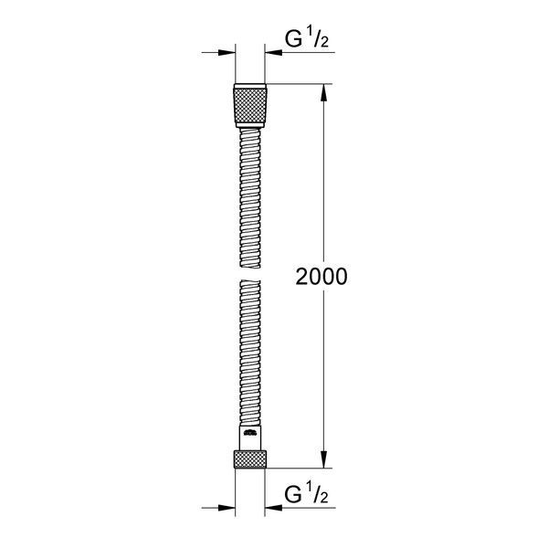Шланг для душа GROHE GROHE 28145000 46348 фото