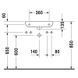 Умивальник підвісний DURAVIT D-CODE 07065000082, 50х22 800006004 фото 3