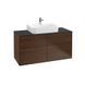 Тумба под раковину VILLEROY & BOCH FINION F13100PD, черный 800005613 фото 2